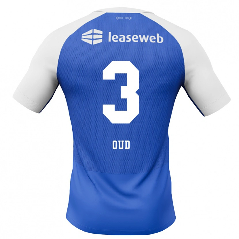Danxen Criança Camisola Joeri Oud #3 Dodgerblue Vermelho Branco Alternativa 2026/27 Camisa