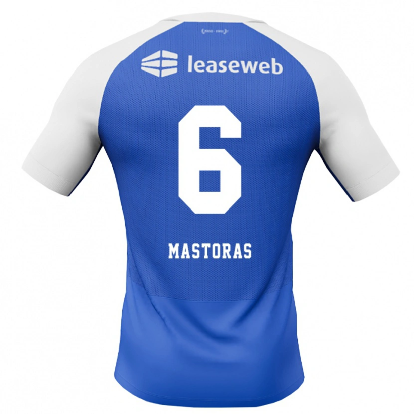Danxen Criança Camisola Enoch Mastoras #6 Dodgerblue Vermelho Branco Alternativa 2026/27 Camisa