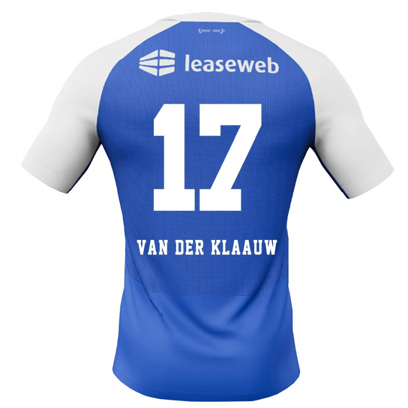 Danxen Criança Camisola Deacon Van Der Klaauw #17 Dodgerblue Vermelho Branco Alternativa 2026/27 Camisa