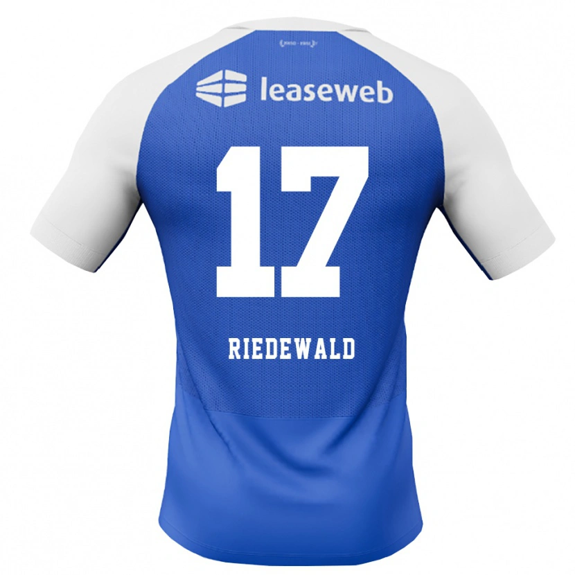 Danxen Criança Camisola Kenzo Riedewald #17 Dodgerblue Vermelho Branco Alternativa 2026/27 Camisa