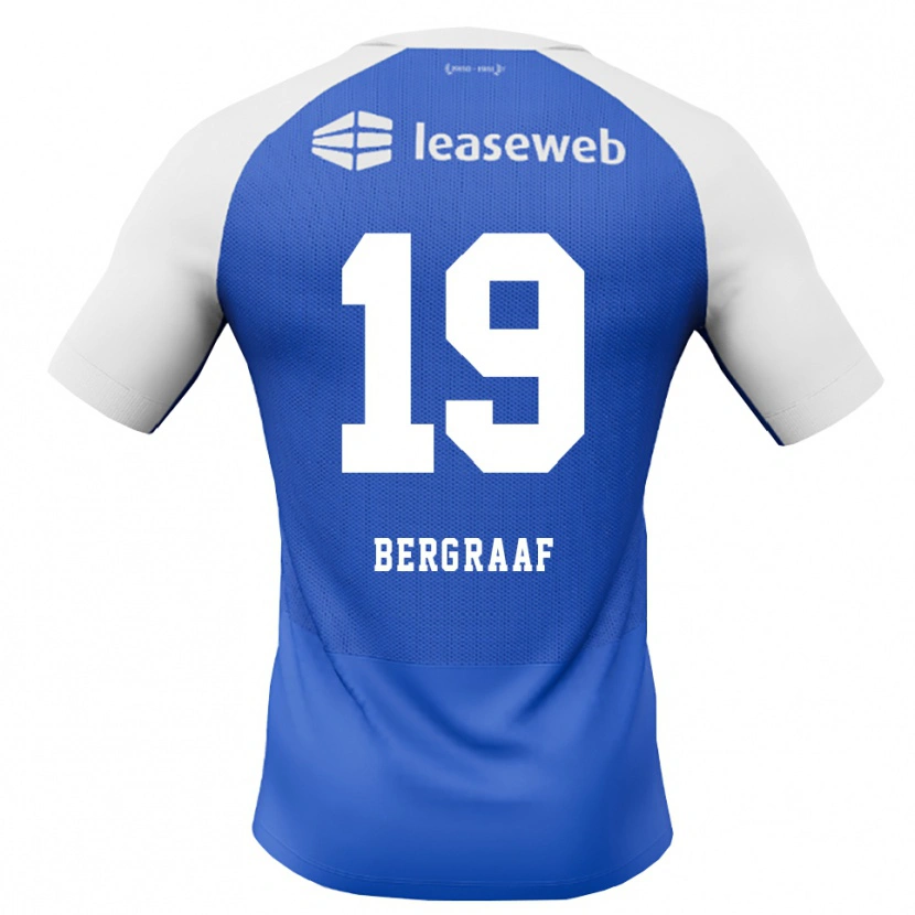 Danxen Criança Camisola Jerolldino Bergraaf #19 Dodgerblue Vermelho Branco Alternativa 2026/27 Camisa