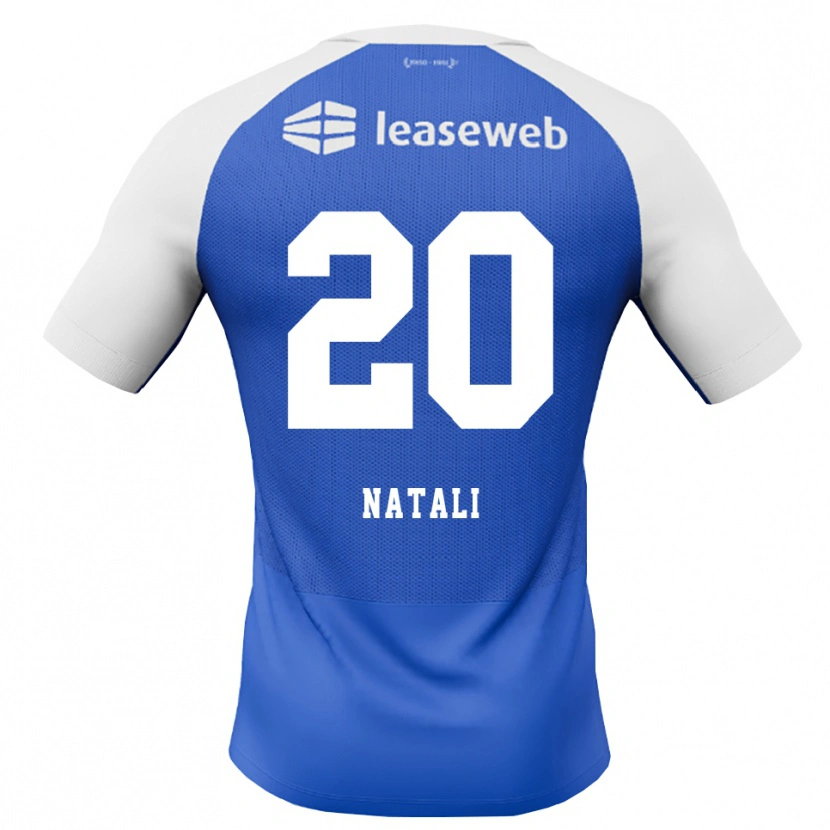 Danxen Criança Camisola Andrea Natali #20 Dodgerblue Vermelho Branco Alternativa 2026/27 Camisa
