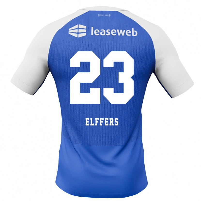 Danxen Criança Camisola Timme Elffers #23 Dodgerblue Vermelho Branco Alternativa 2026/27 Camisa