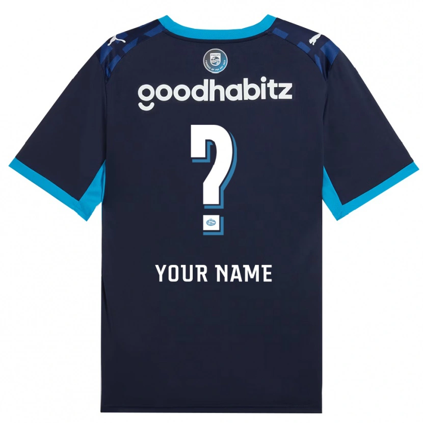 Danxen Criança Camisola Seu Nome #0 Dodgerblue Royalblue Terceiro 2026/27 Camisa