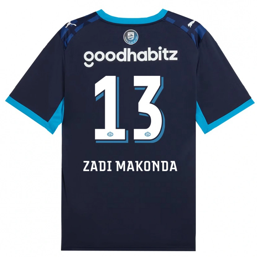 Danxen Criança Camisola David Zadi Makonda #13 Dodgerblue Royalblue Terceiro 2026/27 Camisa