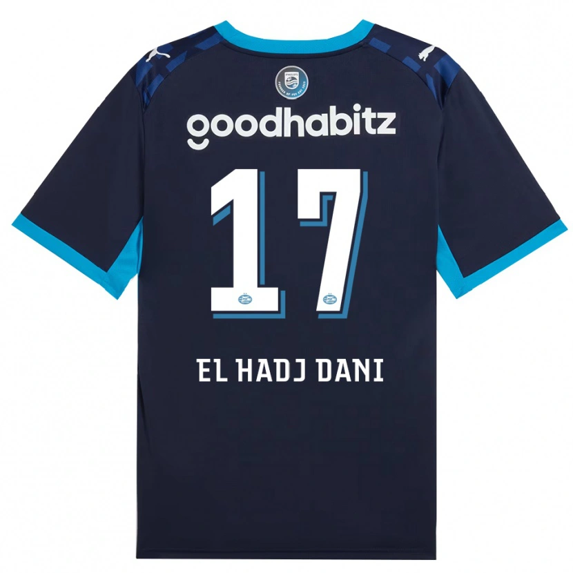 Danxen Criança Camisola Soudais El Hadj Dani #17 Dodgerblue Royalblue Terceiro 2026/27 Camisa