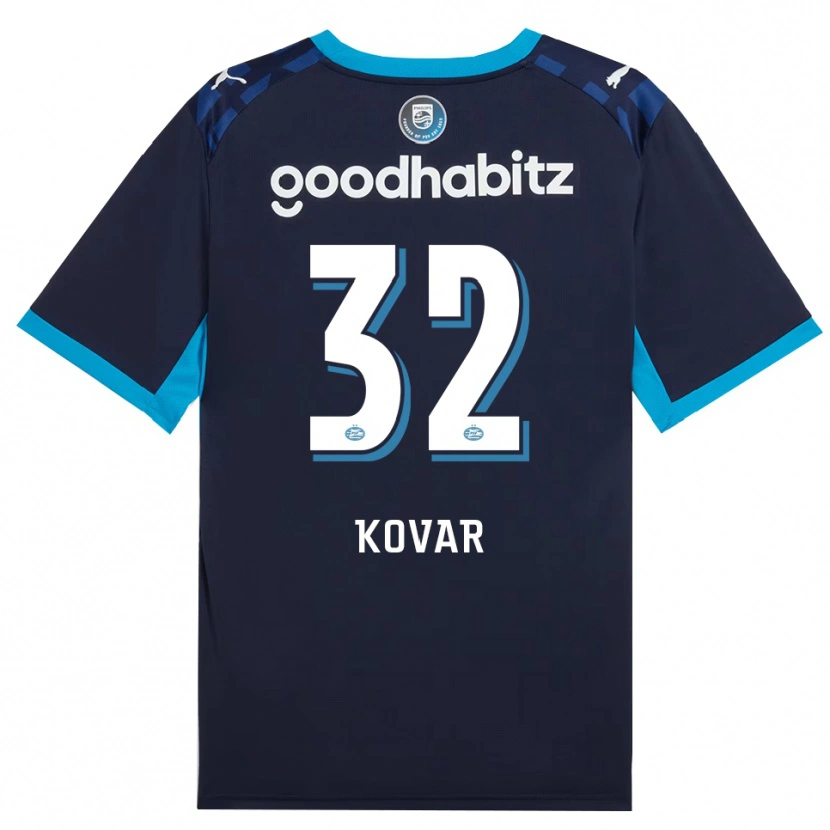Danxen Criança Camisola Matej Kovar #32 Dodgerblue Royalblue Terceiro 2026/27 Camisa