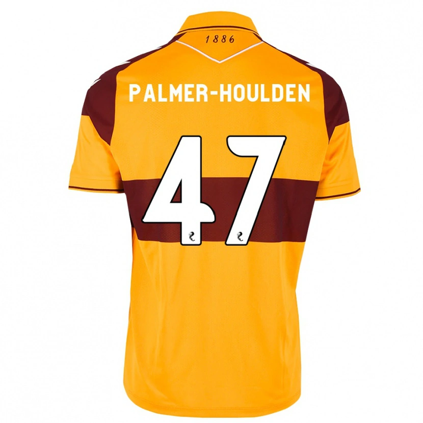 Danxen Criança Camisola Seb Palmer-Houlden #47 Marrom Laranja Principal 2026/27 Camisa