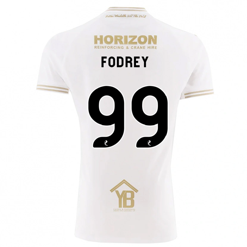 Danxen Homem Camisola Cj Fodrey #99 Trigo Branco Alternativa 2026/27 Camisa