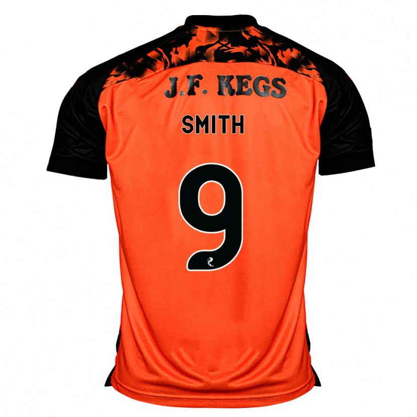 Danxen Homem Camisola Robyn Smith #9 Laranja Preto Branco Principal 2026/27 Camisa