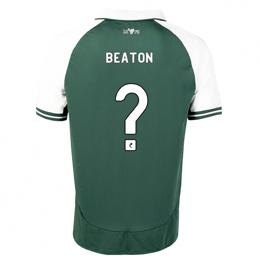 Danxen Homem Camisola Christian Beaton #0 Verde Mar Branco Principal 2026/27 Camisa