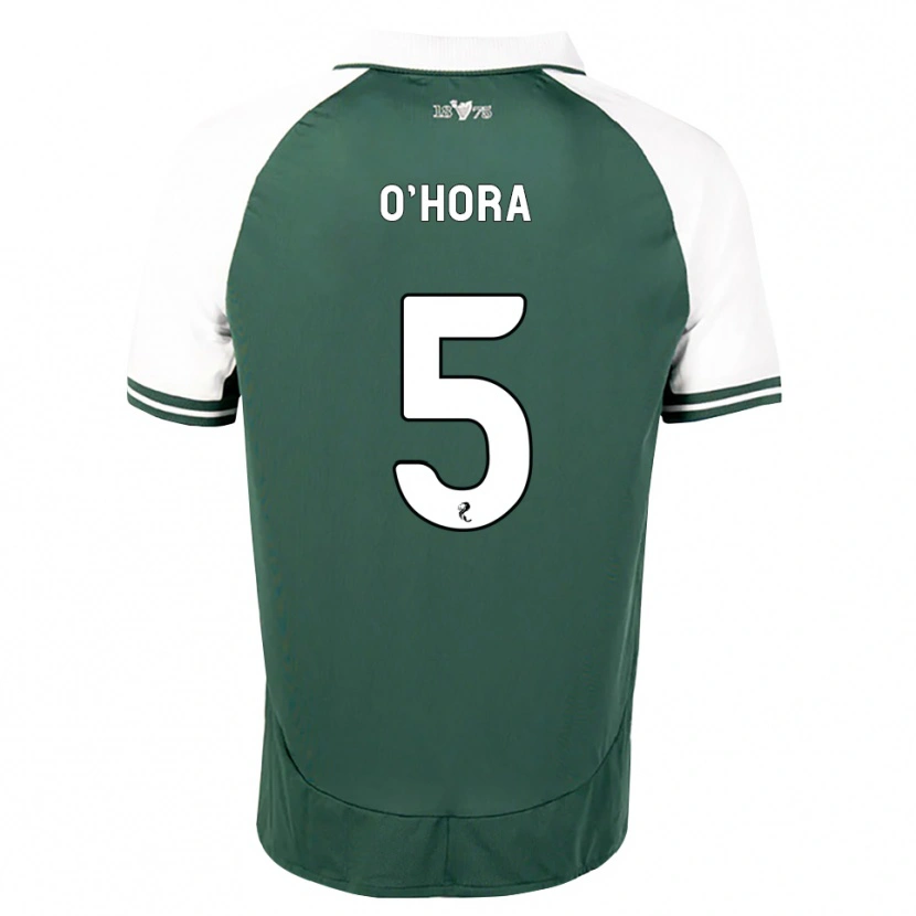 Danxen Homem Camisola Warren O'hora #5 Verde Mar Branco Principal 2026/27 Camisa