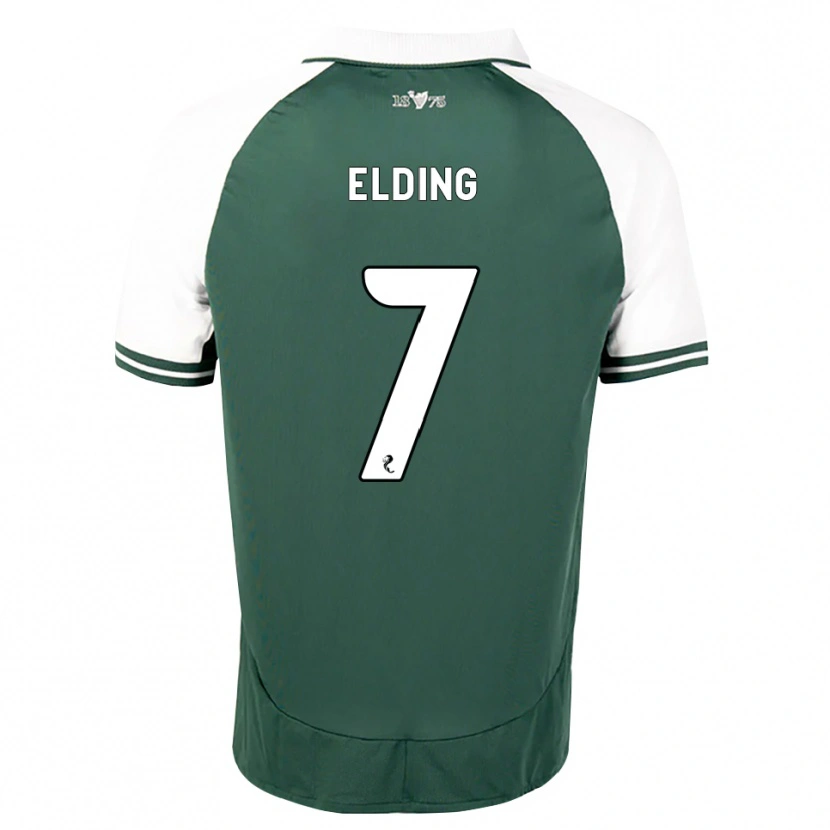 Danxen Homem Camisola Owen Elding #7 Verde Mar Branco Principal 2026/27 Camisa