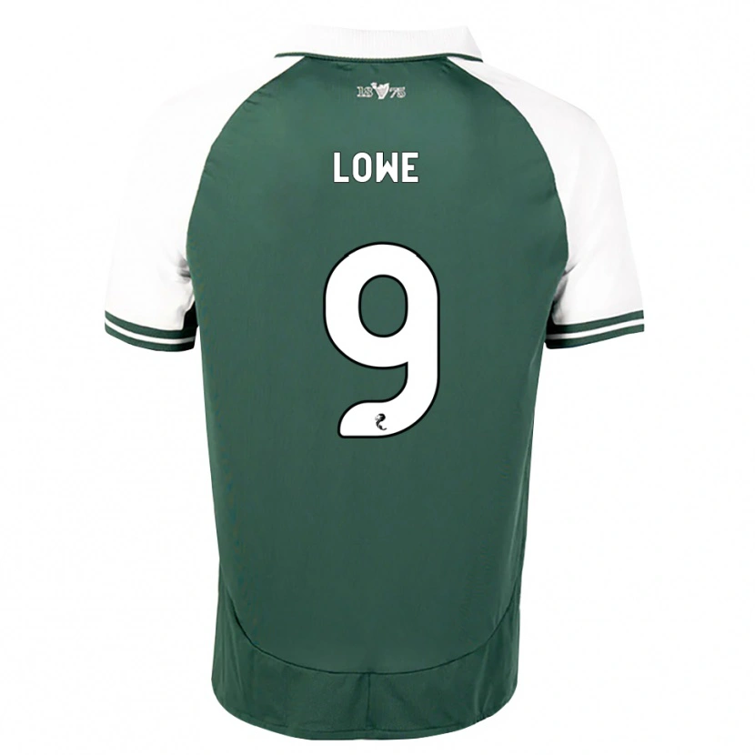Danxen Homem Camisola Nathan Lowe #9 Verde Mar Branco Principal 2026/27 Camisa