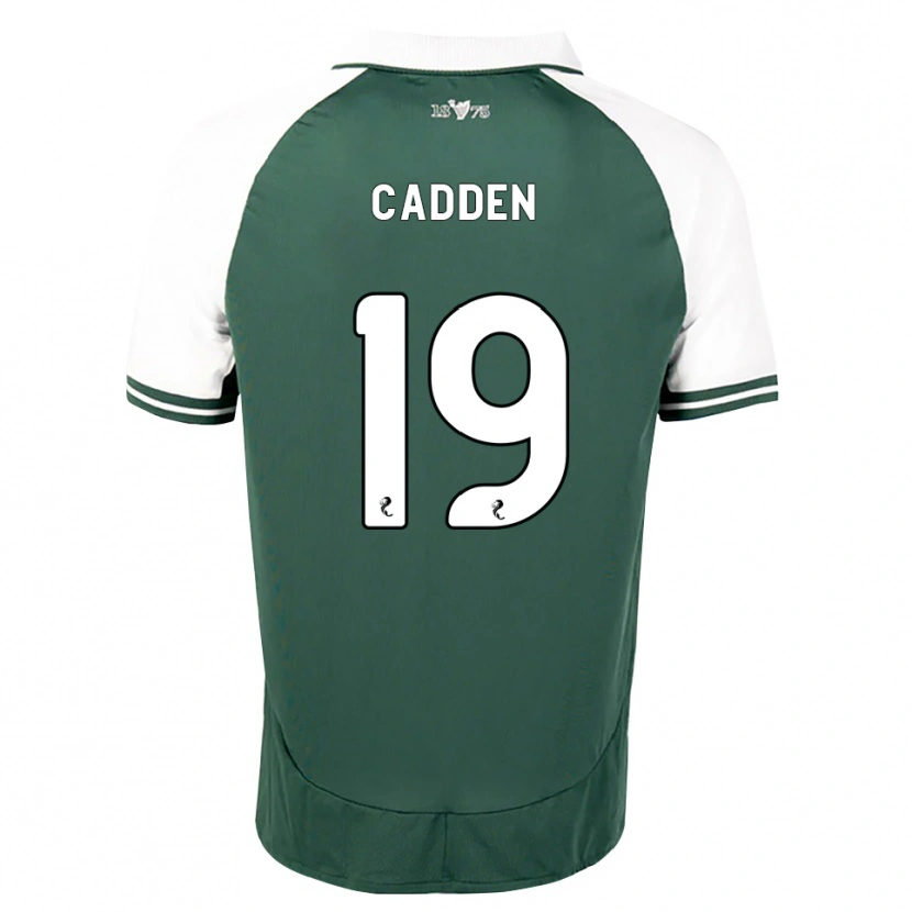 Danxen Homem Camisola Nicky Cadden #19 Verde Mar Branco Principal 2026/27 Camisa