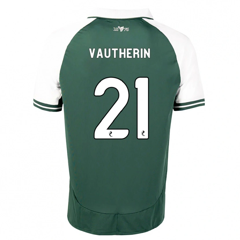 Danxen Homem Camisola Sam Vautherin #21 Verde Mar Branco Principal 2026/27 Camisa