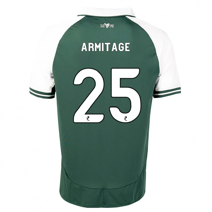 Danxen Homem Camisola Rowena Armitage #25 Verde Mar Branco Principal 2026/27 Camisa