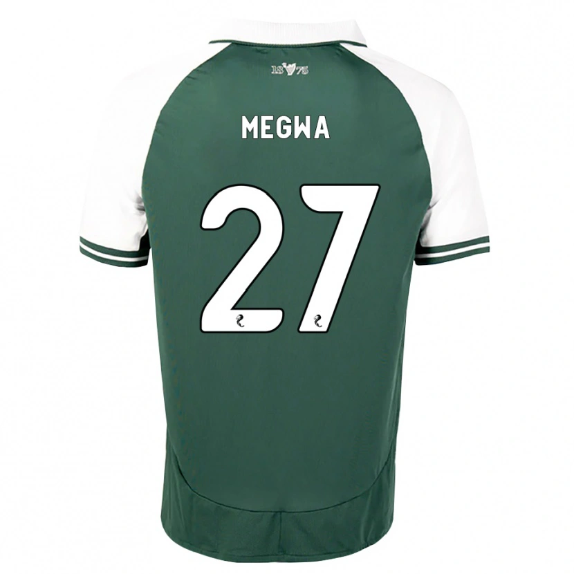 Danxen Homem Camisola Kanayo Megwa #27 Verde Mar Branco Principal 2026/27 Camisa