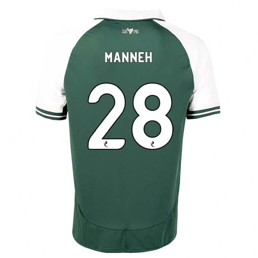 Danxen Homem Camisola Alasana Manneh #28 Verde Mar Branco Principal 2026/27 Camisa