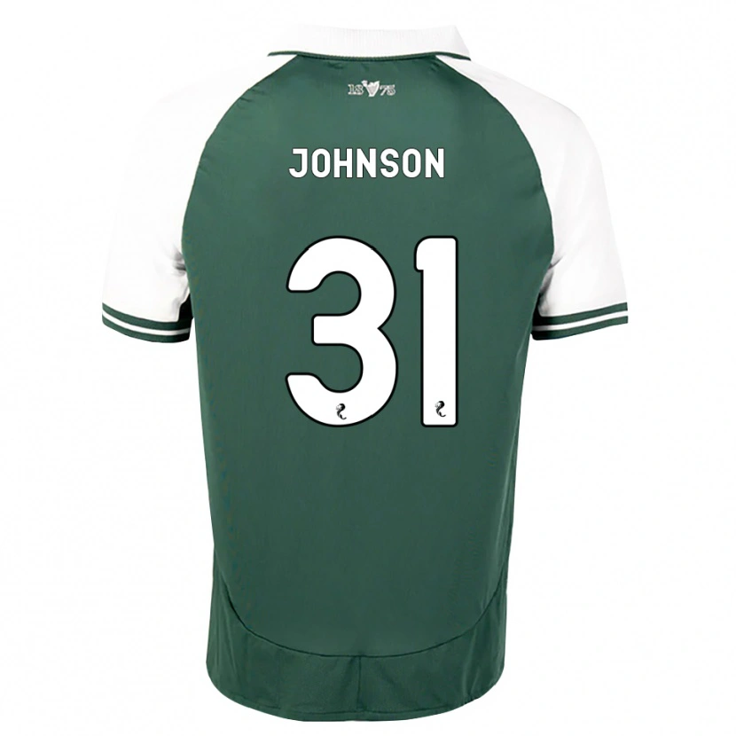 Danxen Homem Camisola Murray Johnson #31 Verde Mar Branco Principal 2026/27 Camisa