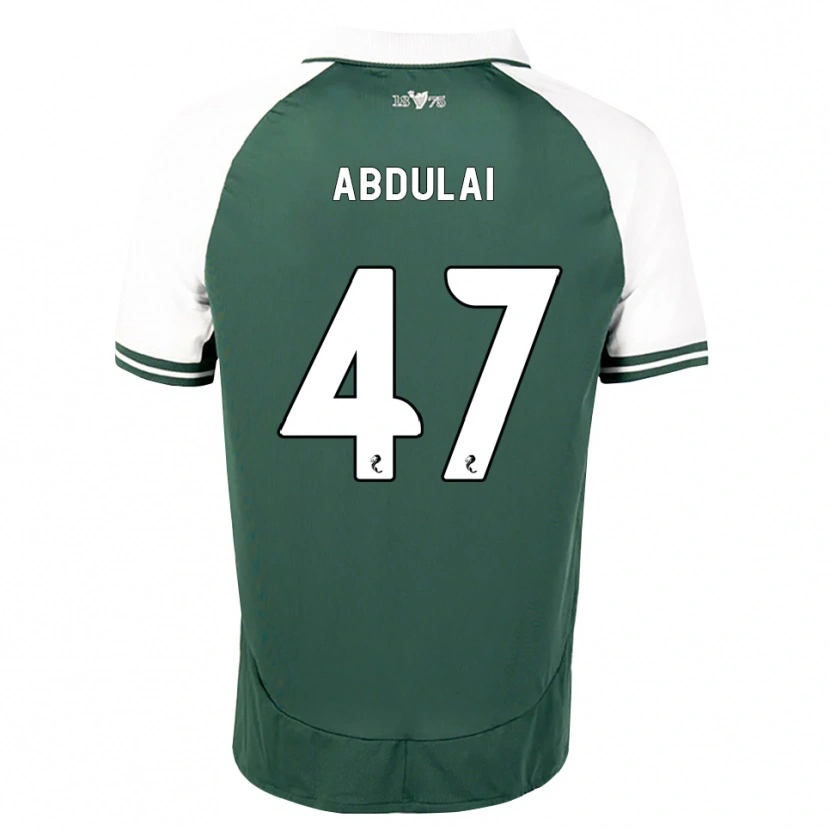 Danxen Homem Camisola Azeem Abdulai #47 Verde Mar Branco Principal 2026/27 Camisa