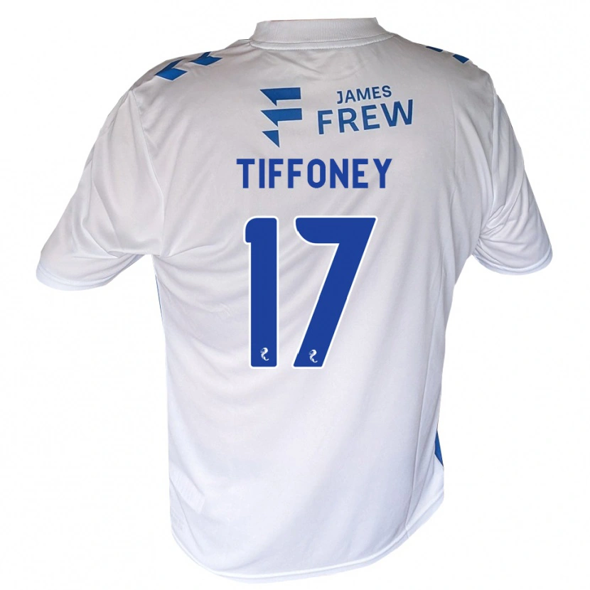 Danxen Homem Camisola Scott Tiffoney #17 Azul Real Branco Principal 2026/27 Camisa