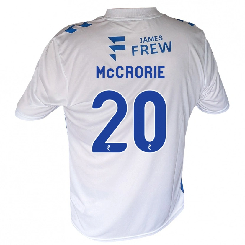 Danxen Homem Camisola Robby Mccrorie #20 Azul Real Branco Principal 2026/27 Camisa