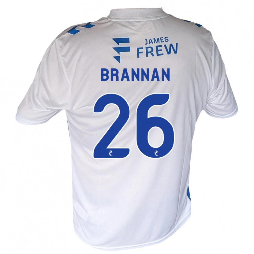 Danxen Homem Camisola Ben Brannan #26 Azul Real Branco Principal 2026/27 Camisa