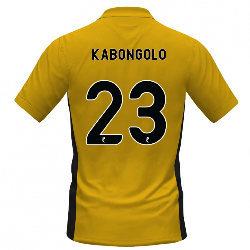 Danxen Homem Camisola Brooklyn Kabongolo #23 Laranja Preto Principal 2026/27 Camisa