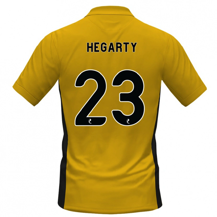Danxen Homem Camisola Nina Hegarty #23 Laranja Preto Principal 2026/27 Camisa