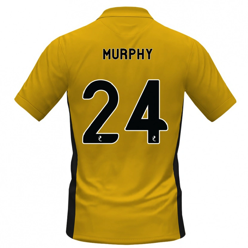 Danxen Homem Camisola Jessica Murphy #24 Laranja Preto Principal 2026/27 Camisa