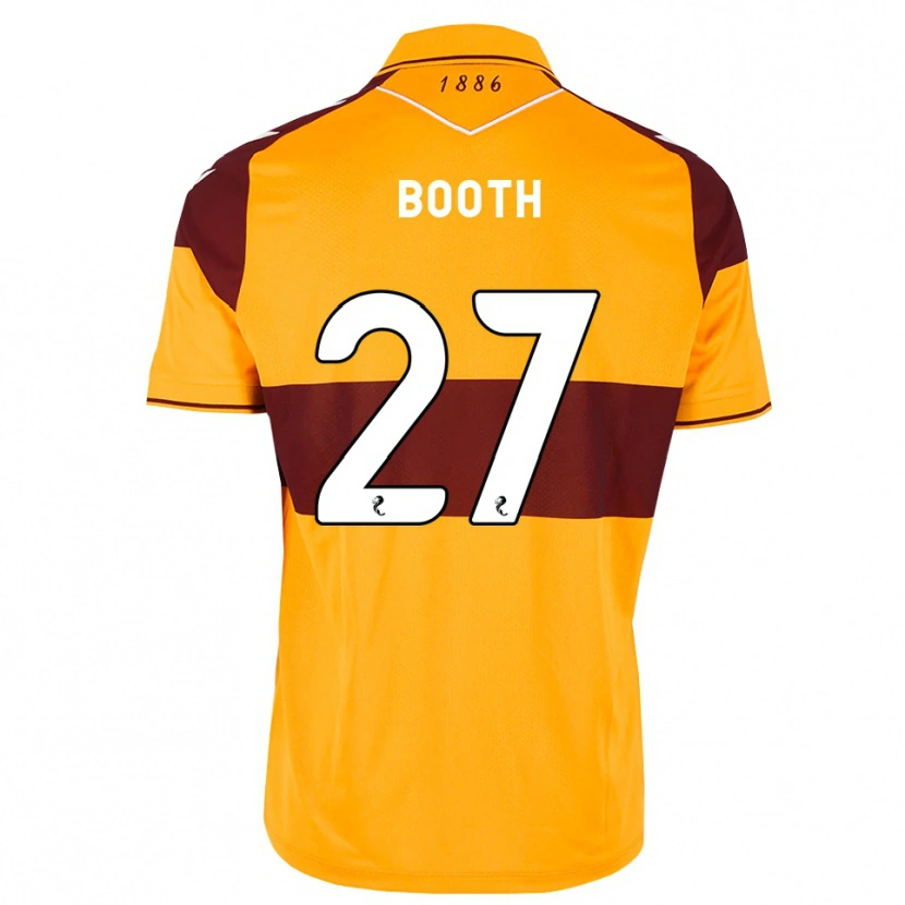 Danxen Homem Camisola Mikey Booth #27 Marrom Laranja Principal 2026/27 Camisa