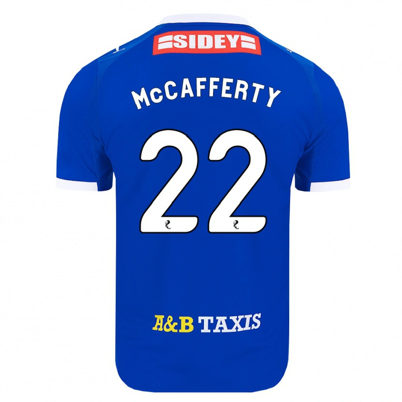 Danxen Homem Camisola Eirinn Mccafferty #22 Azul Vermelho Amarelo Principal 2026/27 Camisa
