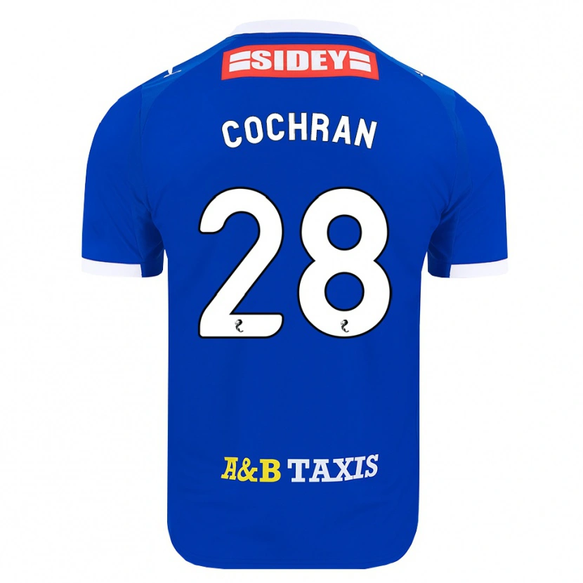 Danxen Homem Camisola Bobby Cochran #28 Azul Vermelho Amarelo Principal 2026/27 Camisa