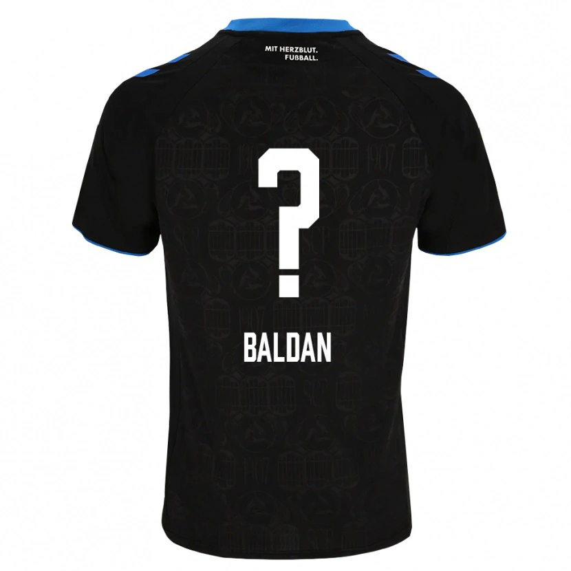 Danxen Homem Camisola Ziya Baldan #0 Preto Branco Vermelho Principal 2026/27 Camisa