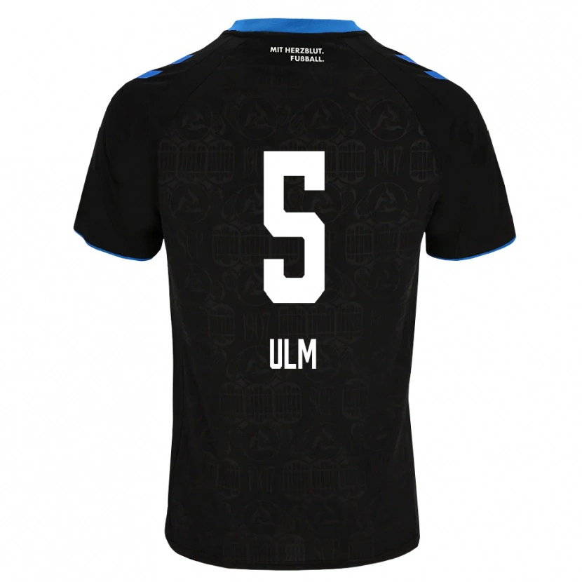 Danxen Homem Camisola Ethan Ulm #5 Preto Branco Vermelho Principal 2026/27 Camisa