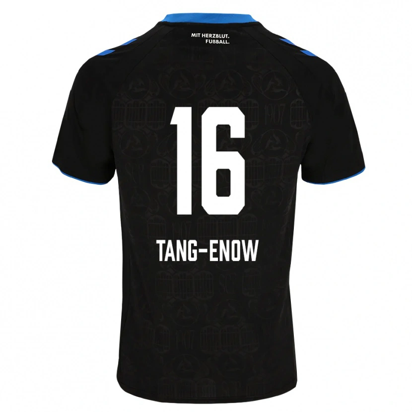 Danxen Homem Camisola Jason Tang-Enow #16 Preto Branco Vermelho Principal 2026/27 Camisa