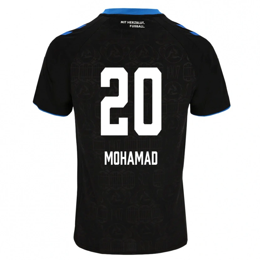 Danxen Homem Camisola Hassan Mohamad #20 Preto Branco Vermelho Principal 2026/27 Camisa