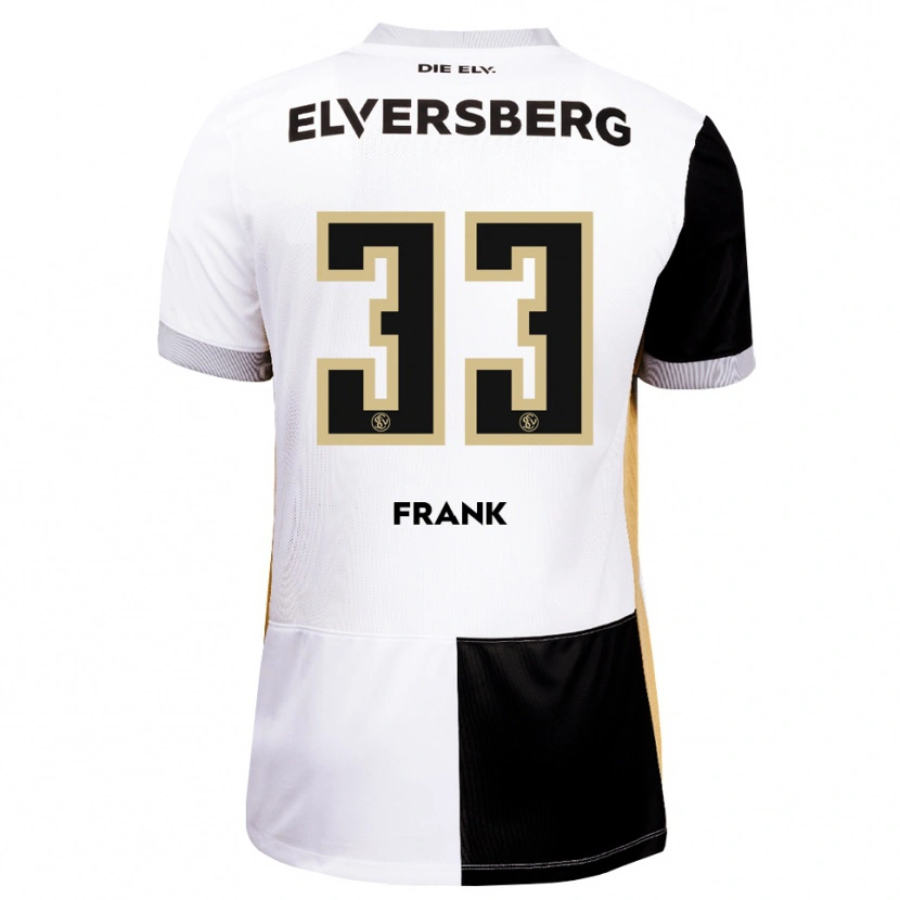 Danxen Homem Camisola Ronja Frank #33 Preto Branco Marrom Principal 2026/27 Camisa
