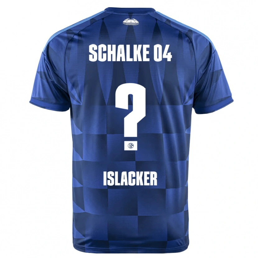 Danxen Homem Camisola Mandy Islacker #0 Azul Escuro Amarelo Branco Principal 2026/27 Camisa