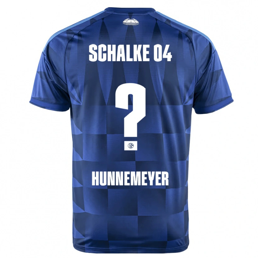 Danxen Homem Camisola Maja Hünnemeyer #0 Azul Escuro Amarelo Branco Principal 2026/27 Camisa