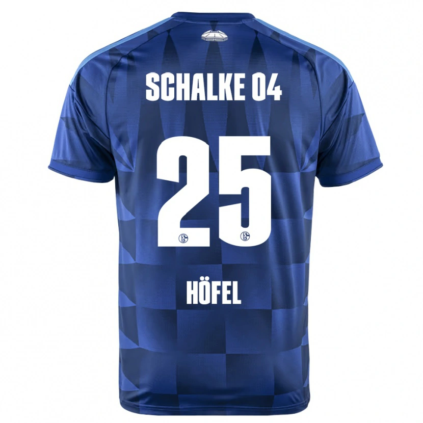 Danxen Homem Camisola Luca Höfel #25 Azul Escuro Amarelo Branco Principal 2026/27 Camisa