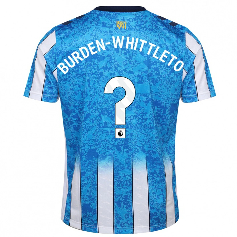 Danxen Homem Camisola Charlie Burden-Whittleton #0 Branco Azul Laranja Principal 2026/27 Camisa