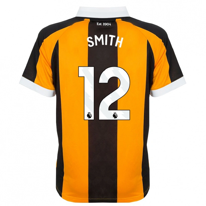 Danxen Homem Camisola Emily Smith #12 Laranja Preto Branco Principal 2026/27 Camisa