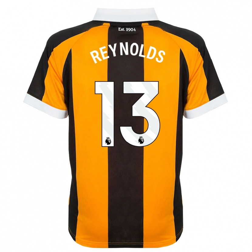 Danxen Homem Camisola Kerr Reynolds #13 Laranja Preto Branco Principal 2026/27 Camisa