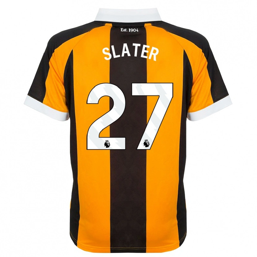 Danxen Homem Camisola Regan Slater #27 Laranja Preto Branco Principal 2026/27 Camisa