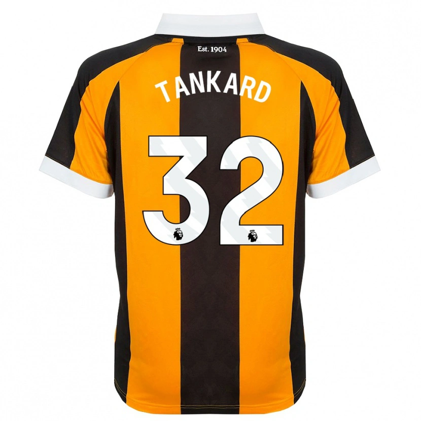 Danxen Homem Camisola Lily Tankard #32 Laranja Preto Branco Principal 2026/27 Camisa