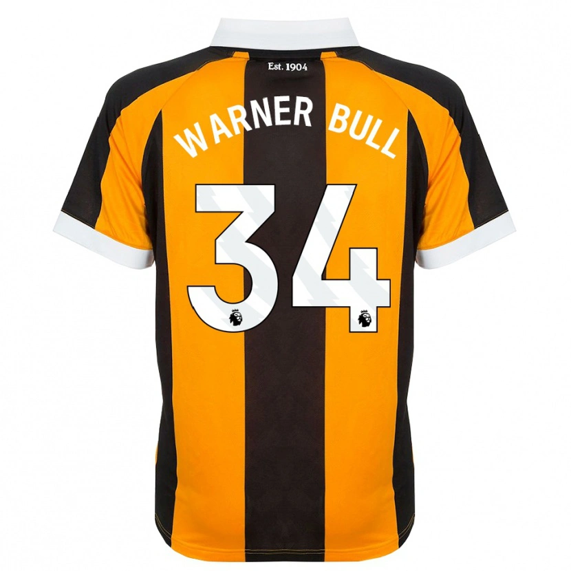 Danxen Homem Camisola Lucy Warner-Bull #34 Laranja Preto Branco Principal 2026/27 Camisa