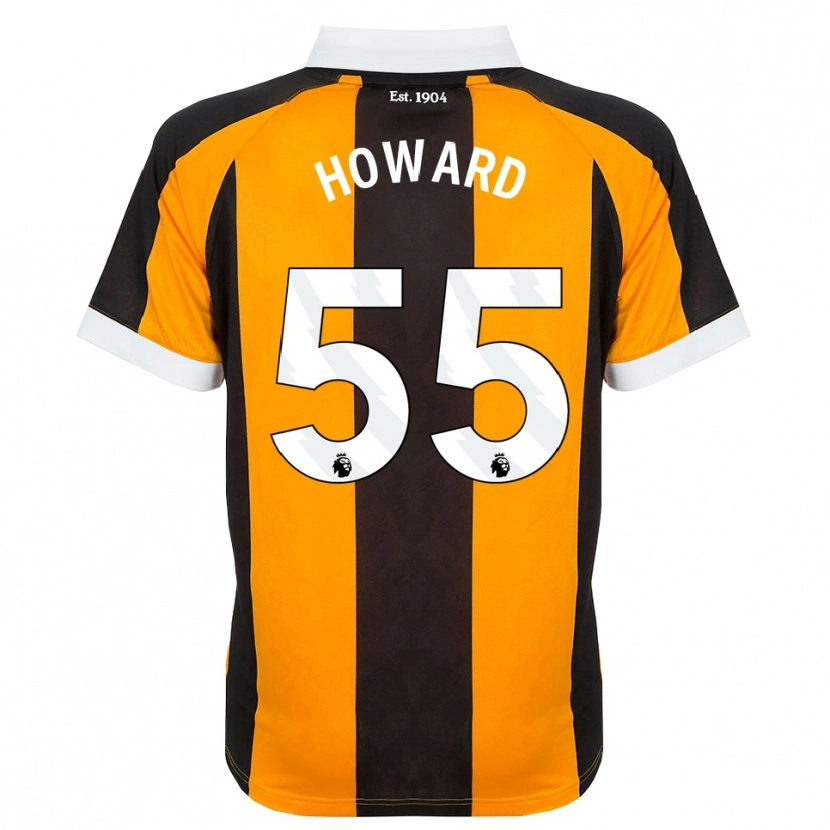 Danxen Homem Camisola Archie Howard #55 Laranja Preto Branco Principal 2026/27 Camisa