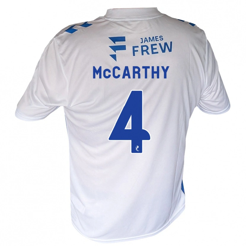Danxen Homem Camisola Cathal Mccarthy #4 Azul Real Branco Principal 2026/27 Camisa